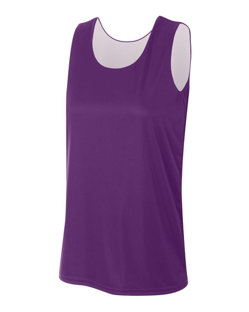 A4 Women's Reversible Jump Jersey (NW2375), Color 'Purple/White'