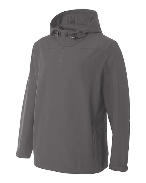 A4 Quarter Zip Force Windbreaker (N4263), Color 'Graphite'