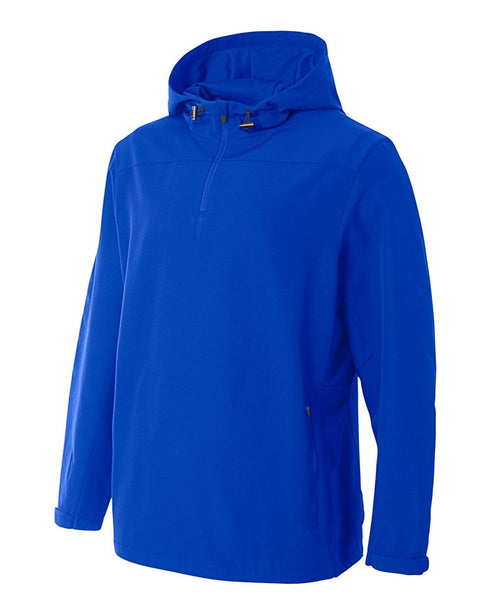 A4 Quarter Zip Force Windbreaker (N4263), Color 'Royal'