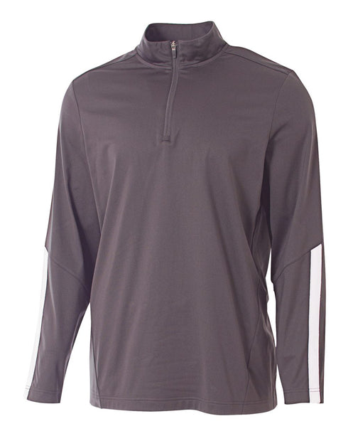 A4 League 1/4 Zip Jacket (N4262), Color 'Graphite/White'