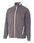 A4 League Full Zip Warm Up Jacket (N4261), Color 'Graphite/White'