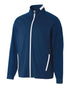 A4 League Full Zip Warm Up Jacket (N4261), Color 'Navy/White'