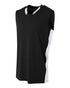 A4 Youth Backcourt Jersey (NB2377), Color 'Black/White'