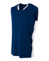 A4 Youth Backcourt Jersey (NB2377), Color 'Navy/White'