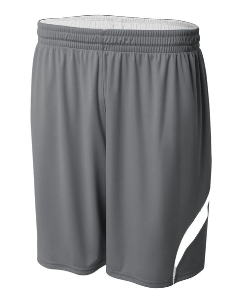 A4 Double Double Short (N5364), Color 'Graphite/White'
