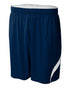 A4 Double Double Short (N5364), Color 'Navy/White'
