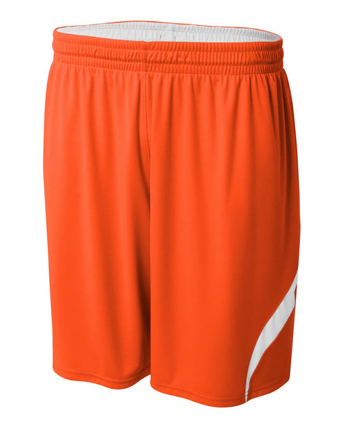 A4 Double Double Short (N5364), Color 'Orange/White'