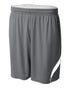 A4 Youth Double Double Short (NB5364), Color 'Graphite/White'