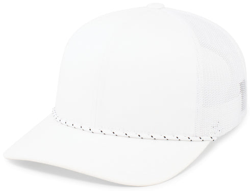 Pacific Headwear Trucker Snapback Braid Cap