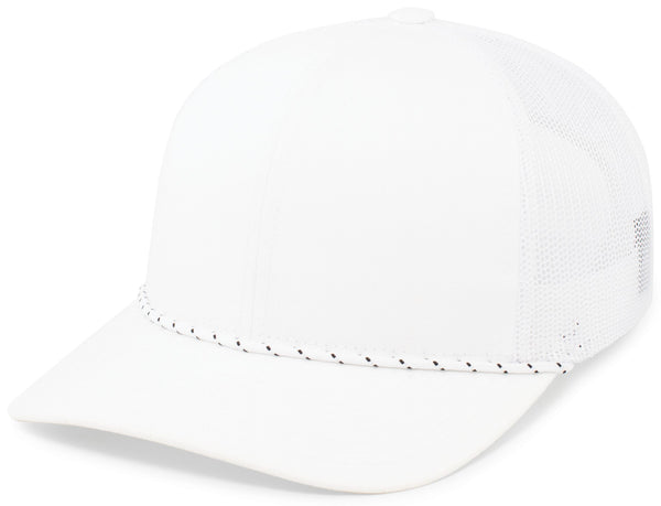 Pacific Headwear Trucker Snapback Braid Cap