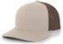 Pacific Headwear Trucker Snapback Cap (104C), Color 'KhakiBrownKhaki'