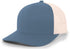 Pacific Headwear Trucker Snapback Cap (104C), Color 'OceanBlueBeigeOceanBlue'