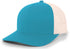 Pacific Headwear Trucker Snapback Cap (104C), Color 'PantherTealBeigePantherTeal'
