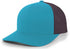 Pacific Headwear Trucker Snapback Cap (104C), Color 'PantherTealCharcoalPantherTeal'