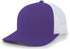 Pacific Headwear Trucker Snapback Cap (104C), Color 'PurpleWhitePurple'