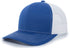 Pacific Headwear Contrast Stitch Trucker Snapback (104S), Color 'RoyalWhiteRoyal'