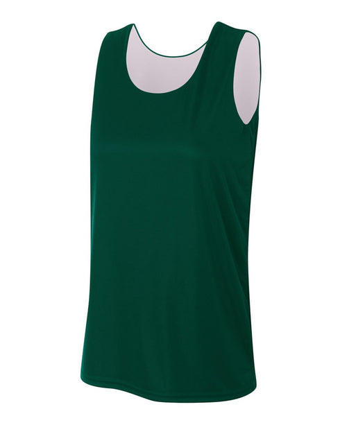 A4 Women's Reversible Jump Jersey (NW2375), Color 'Forest/White'