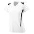 Augusta Sportswear Ladies Premier Jersey (1055-C), Color 'White/Black'