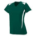 Augusta Sportswear Ladies Premier Jersey (1055-C), Color 'Dark Green/White'