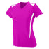 Augusta Sportswear Ladies Premier Jersey (1055-C), Color 'Power Pink/White'