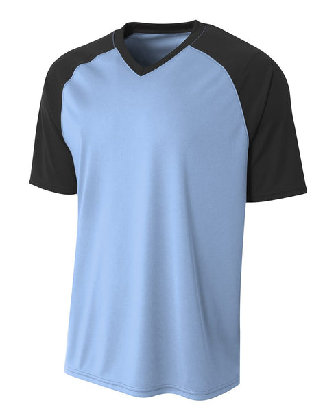 A4 Strike Jersey (N3373), Color 'Light Blue/Black'