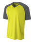 A4 Strike Jersey (N3373), Color 'Safety Yellow/Graphite'
