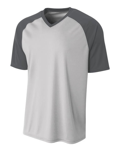A4 Strike Jersey (N3373), Color 'Silver/Graphite'