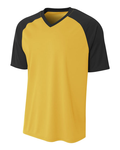 A4 Strike Jersey (N3373), Color 'Gold/Black'