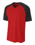 A4 Strike Jersey (N3373), Color 'Scarlet/Black'