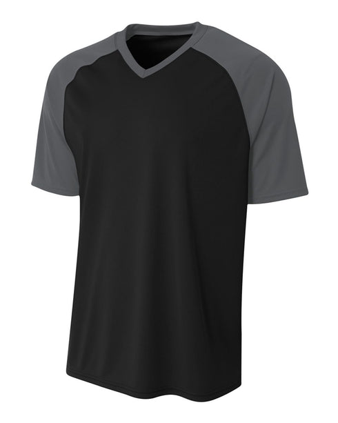 A4 Youth Strike Jersey (NB3373), Color 'Black/Graphite'