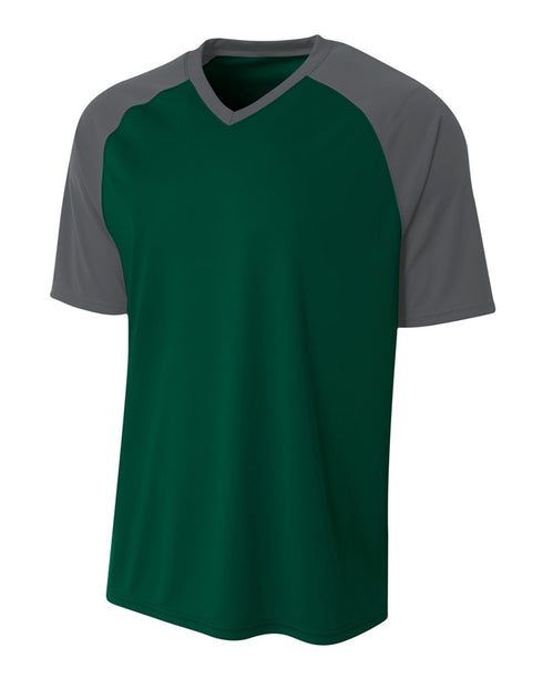 A4 Youth Strike Jersey (NB3373), Color 'Forest/Graphite'