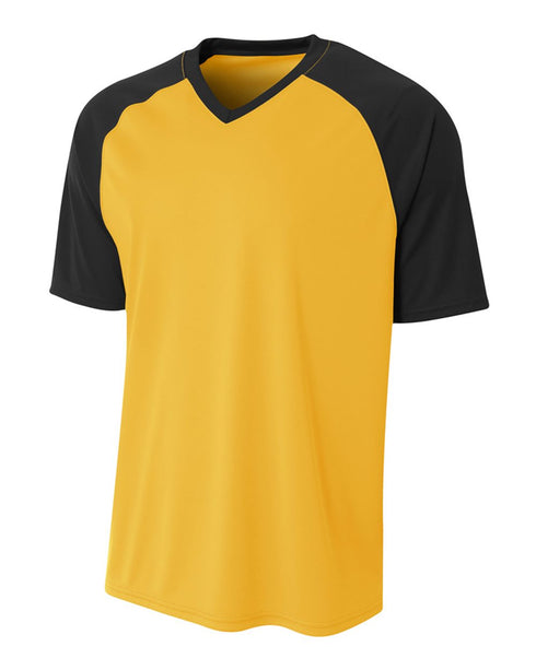 A4 Youth Strike Jersey (NB3373), Color 'Gold/Black'