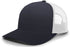 Pacific Headwear 5-Panel Trucker Snapback Cap (105C), Color 'NavyWhite'