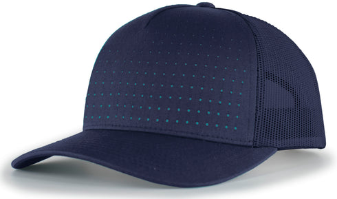 Pacific Headwear Perforated 5-Panel Trucker Snapback Cap
