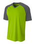 A4 Youth Strike Jersey (NB3373), Color 'Lime/Graphite'