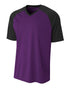 A4 Youth Strike Jersey (NB3373), Color 'Purple/Black'