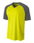 A4 Youth Strike Jersey (NB3373), Color 'Safety Yellow/Graphite'