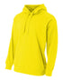 A4 Solid Tech Fleece Hoodie (N4237), Color 'Safety Yellow'