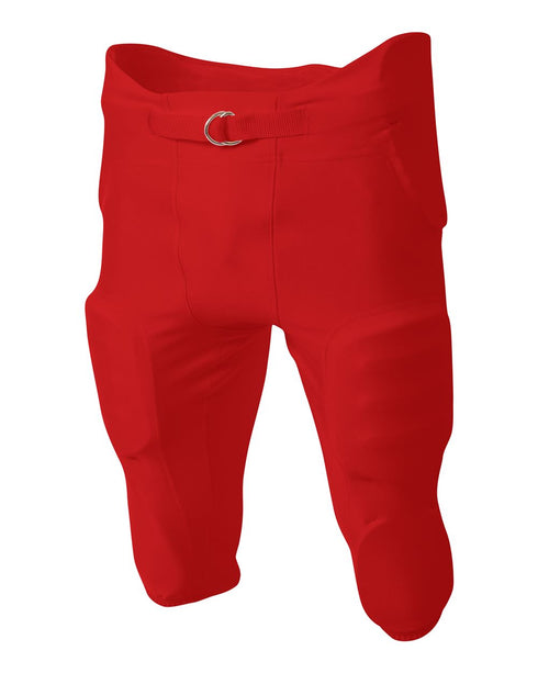 A4 Youth Integrated Zone Pant (NB6198), Color 'Scarlet'