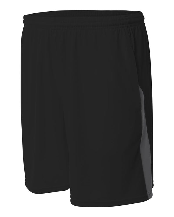 A4 Pocketed Color Block Short