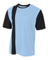 A4 Legend Soccer Jersey (N3016), Color 'Light Blue/Black'