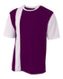A4 Legend Soccer Jersey (N3016), Color 'Purple/White'