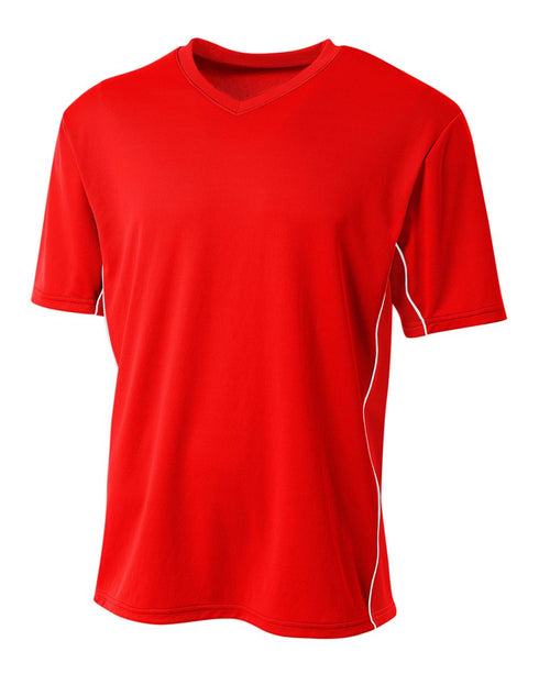 A4 Liga Soccer Jersey (N3018), Color 'Scarlet'
