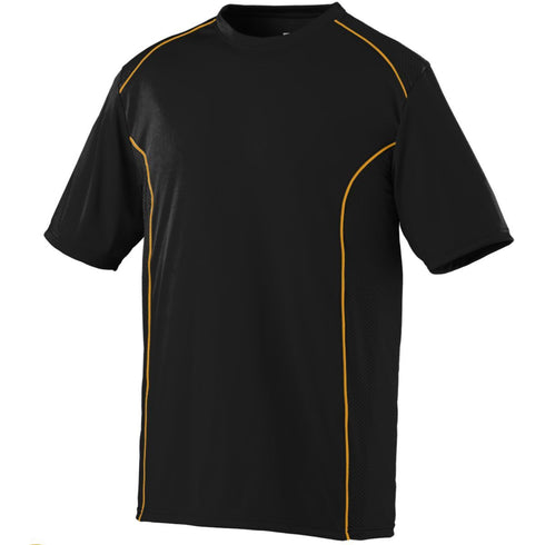 Augusta Sportswear Youth Winning Streak Crew (1091), Color 'Black/Gold'