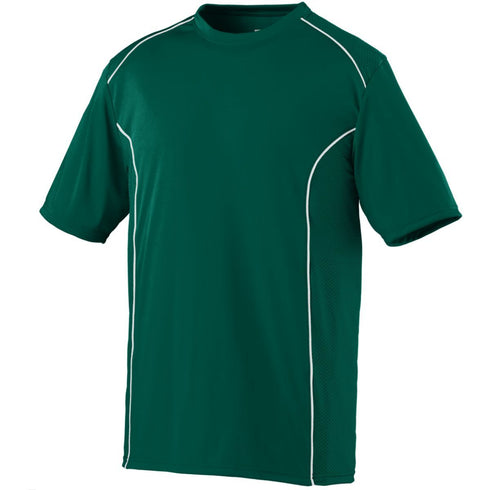 Augusta Sportswear Youth Winning Streak Crew (1091), Color 'Dark Green/White'