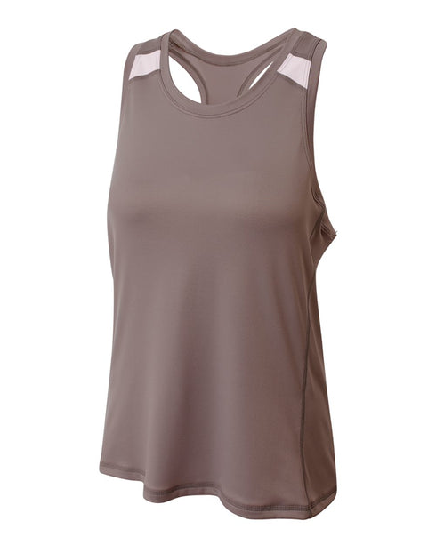 A4 The Bolt Singlet (NW2014), Color 'Graphite/White'