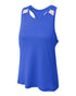 A4 The Bolt Singlet (NW2014), Color 'Royal/White'