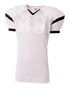 A4 The Rollout Football Jersey (NB4265), Color 'White/Black'