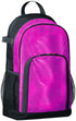 Augusta Sportswear All Out Glitter Backpack (1106), Color 'Pink Glitter/Black'