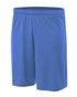A4 Youth 7" Cooling Performance Power Mesh Short (NB5281), Color 'Royal'
